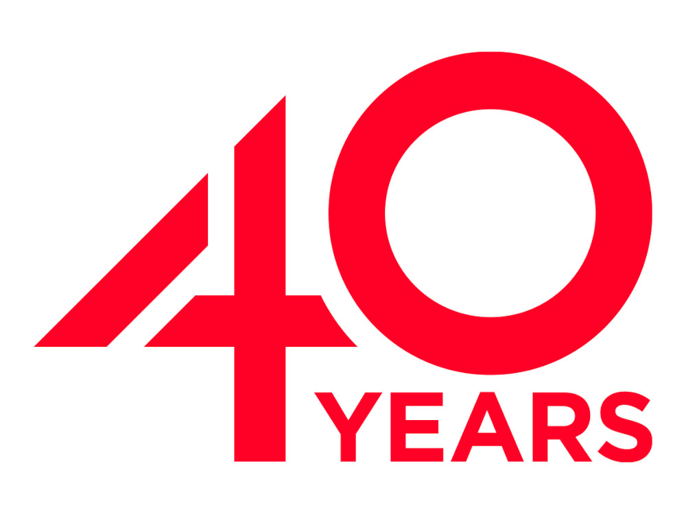 Logo: 40 Jahre